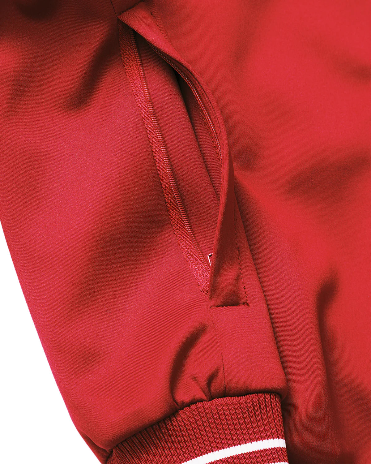 Brigade - Fur Collar Track Jacket (Red)
