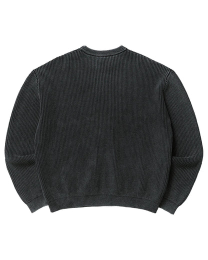 Brigade - Acid Wash Bones 3D Sweater