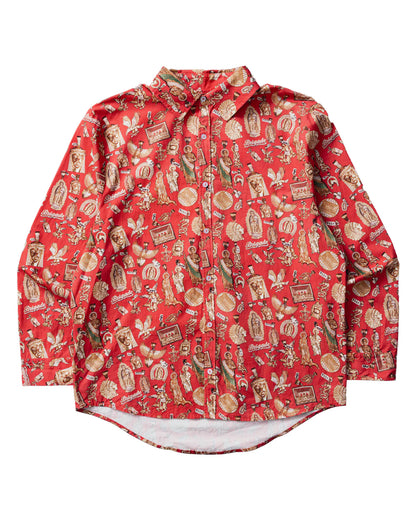 Brigade - Jewelry Store Button Up (Red)