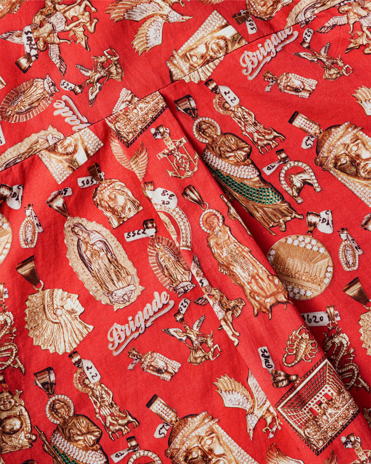 Brigade - Jewelry Store Button Up (Red)