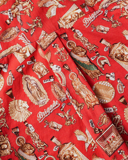 Brigade - Jewelry Store Button Up (Red)