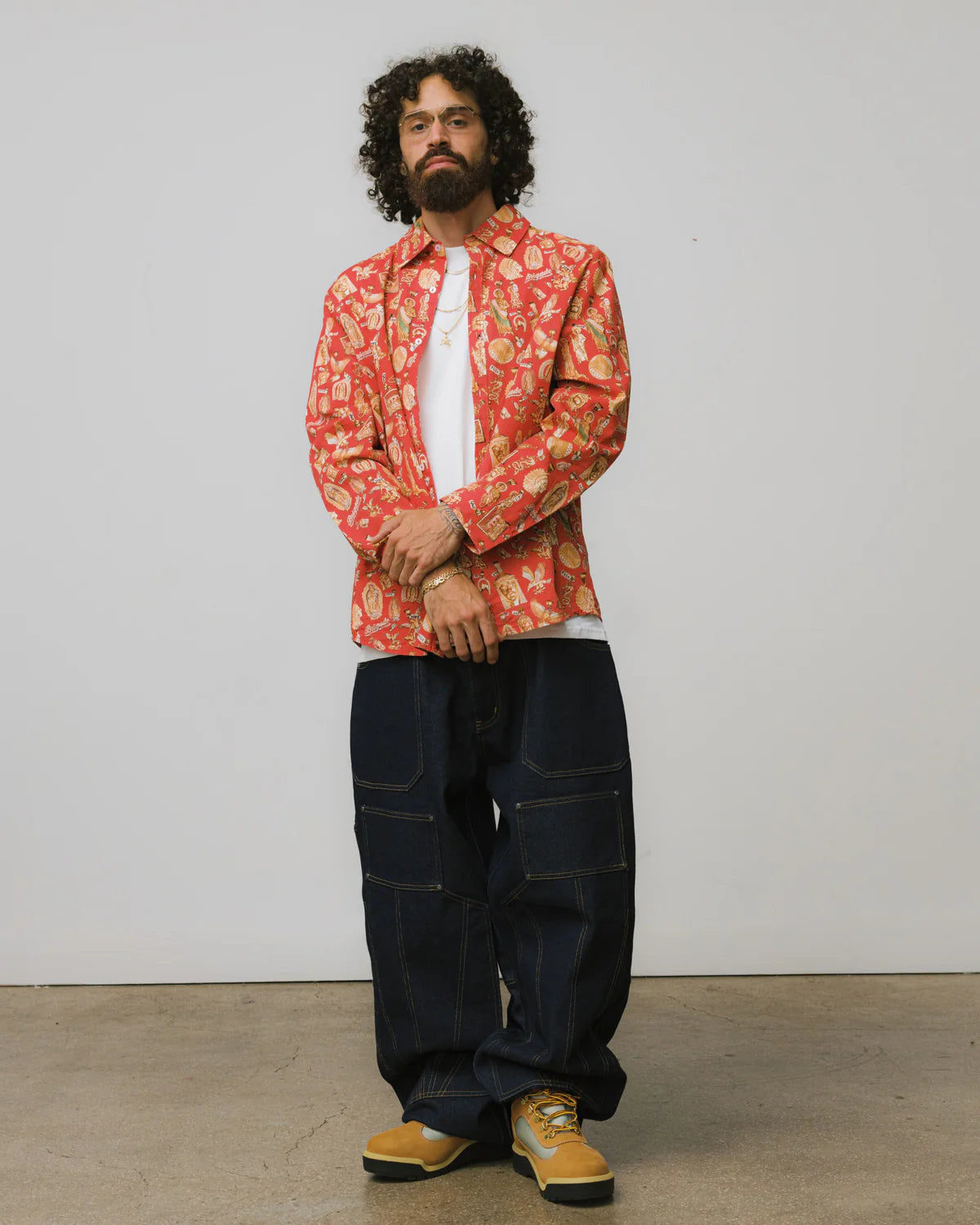 Brigade - Jewelry Store Button Up (Red)