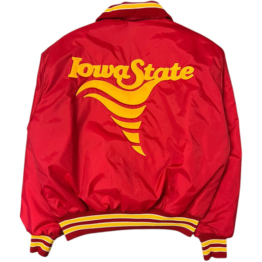 Vintage Iowa State Cyclones DeLong Satin Varsity Jacket