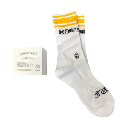 Chrome Hearts Sport Socks Woman’s Yellow