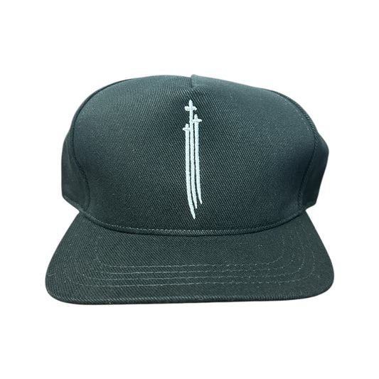 Chrome Hearts Black Denim Baseball Marina Abramovic