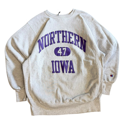 Vintage Northern Iowa Champion Reverse Weave