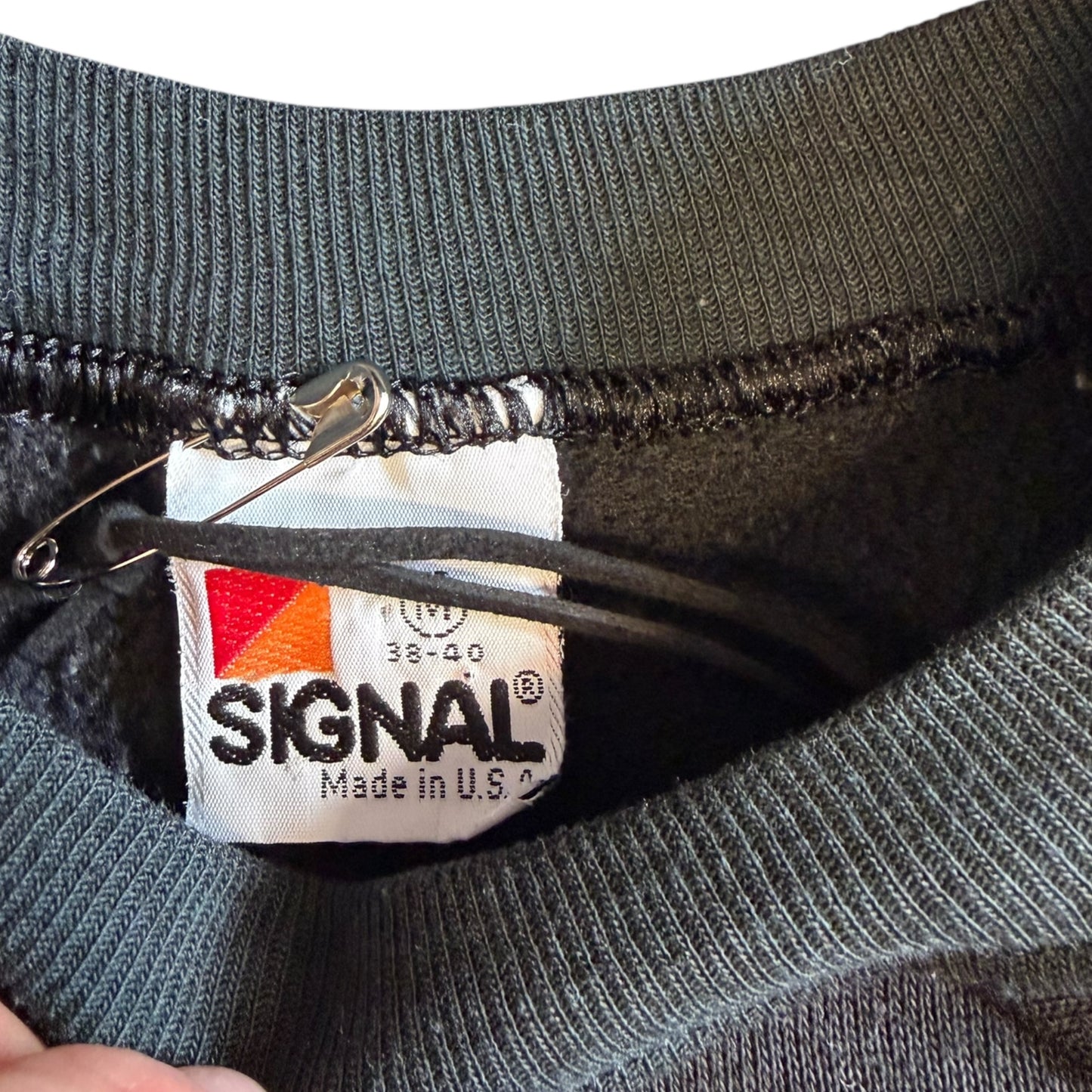 Vintage Iowa Hawkeyes Funky Spell Out Sweatshirt