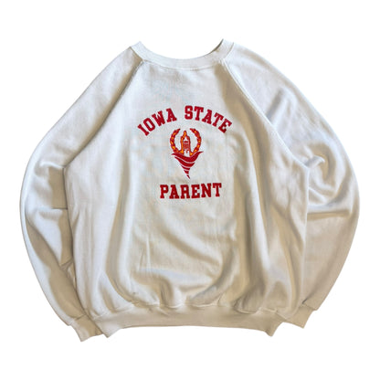 Vintage Iowa State Parent Campanile Raglan Sweatshirt