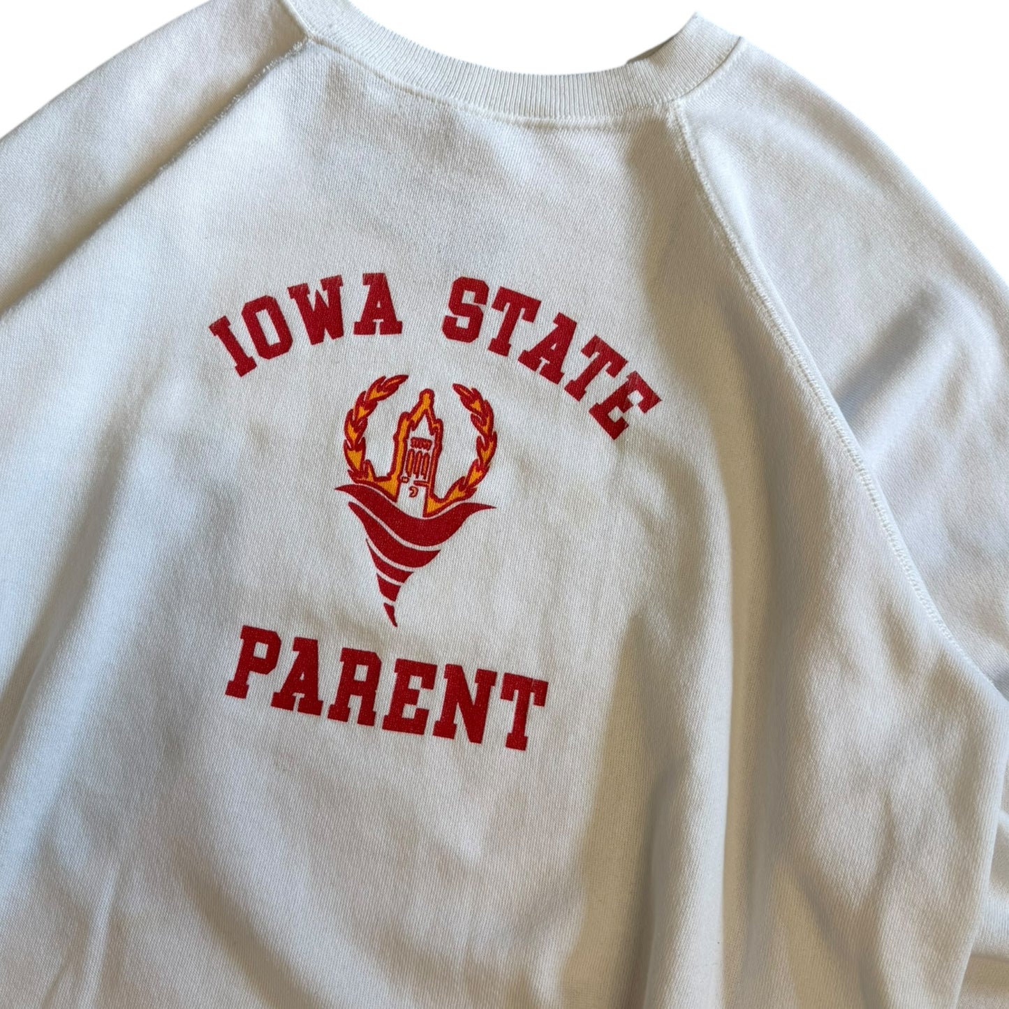 Vintage Iowa State Parent Campanile Raglan Sweatshirt