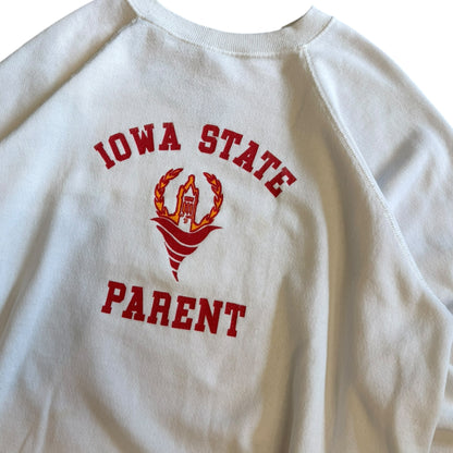 Vintage Iowa State Parent Campanile Raglan Sweatshirt