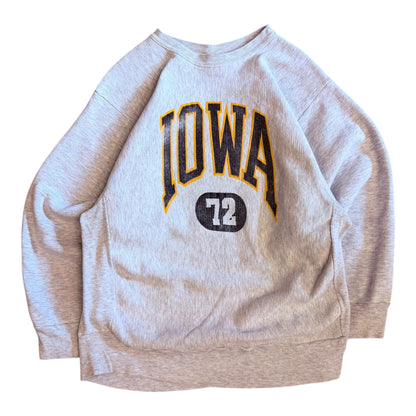 Vintage University Of Iowa 72 Sweatshirt