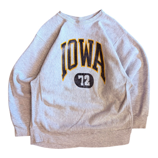 Vintage University Of Iowa 72 Sweatshirt