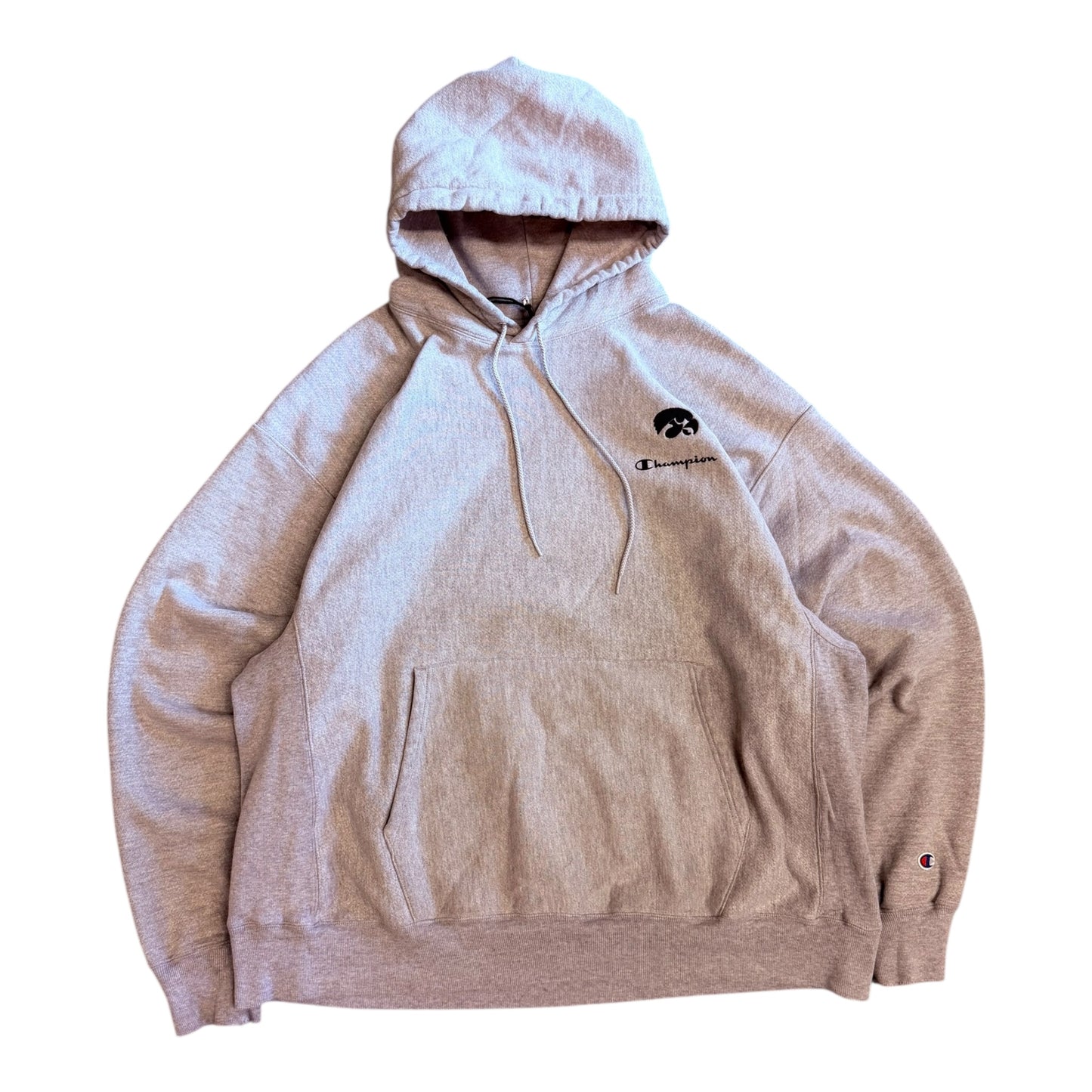 Vintage Iowa Hawkeyes Champion Reverse Weave Hoodie