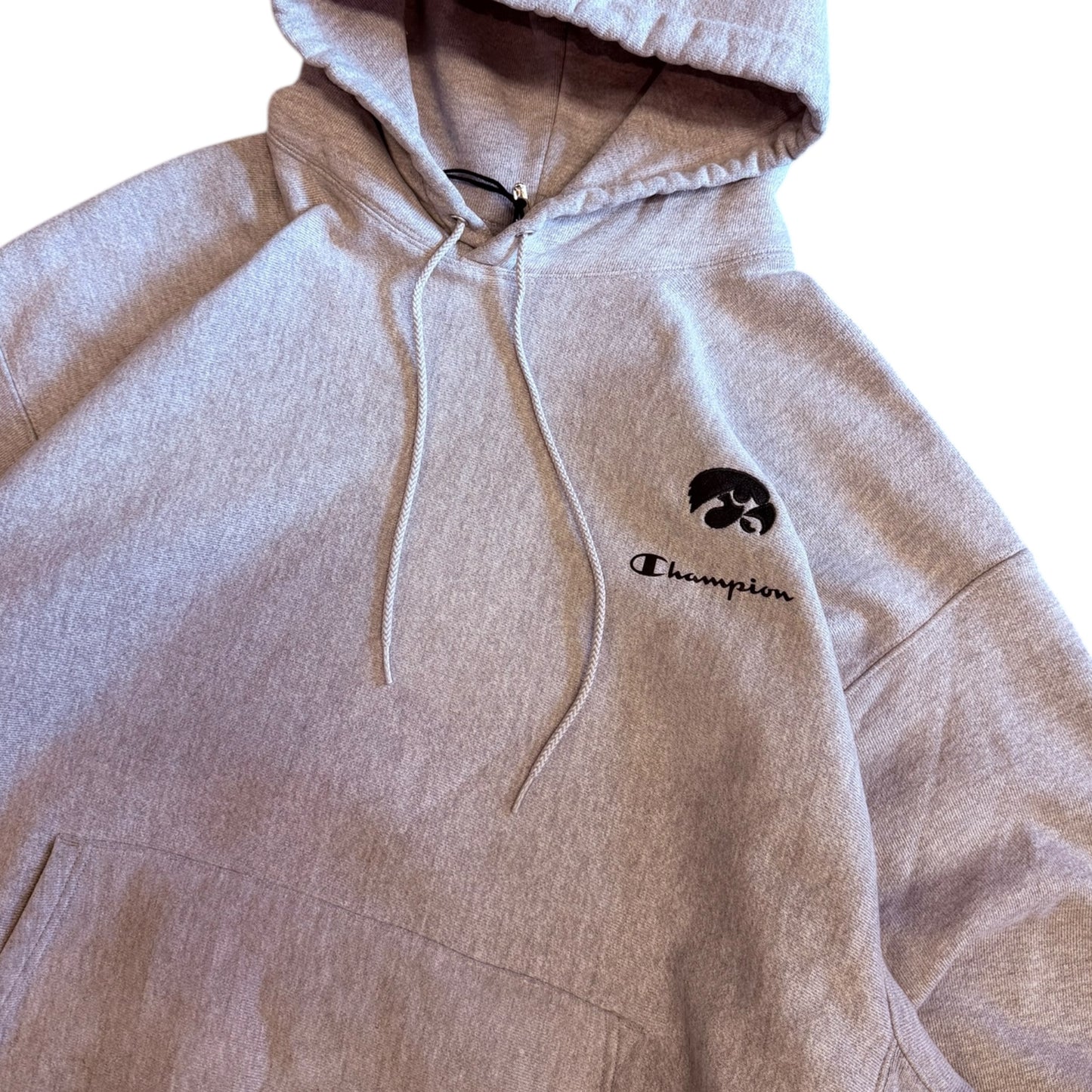 Vintage Iowa Hawkeyes Champion Reverse Weave Hoodie