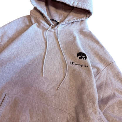 Vintage Iowa Hawkeyes Champion Reverse Weave Hoodie