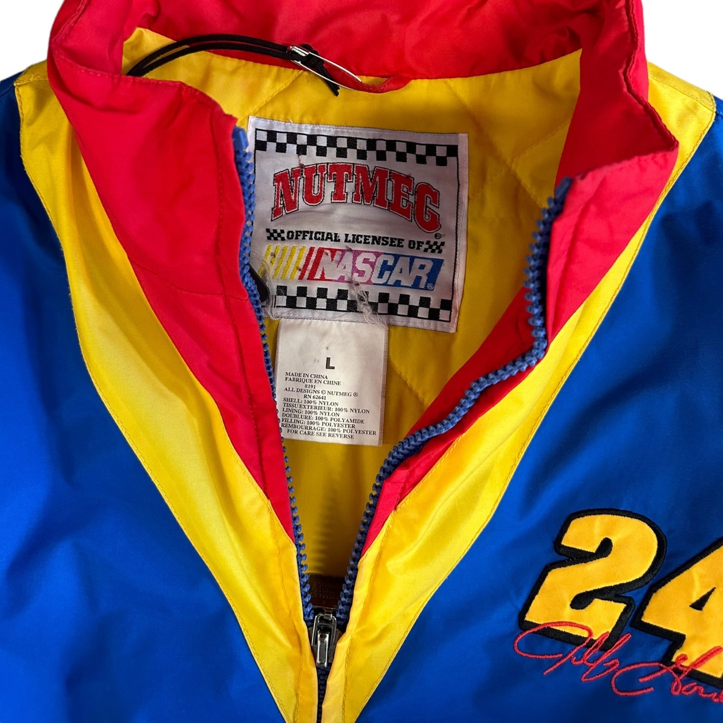 Vintage Nutmeg NASCAR Jeff Gordon Puffer