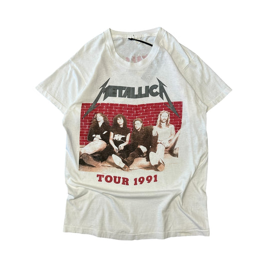 Vintage ‘91 Metallica Rules Parking Lot Bootleg T Shirt