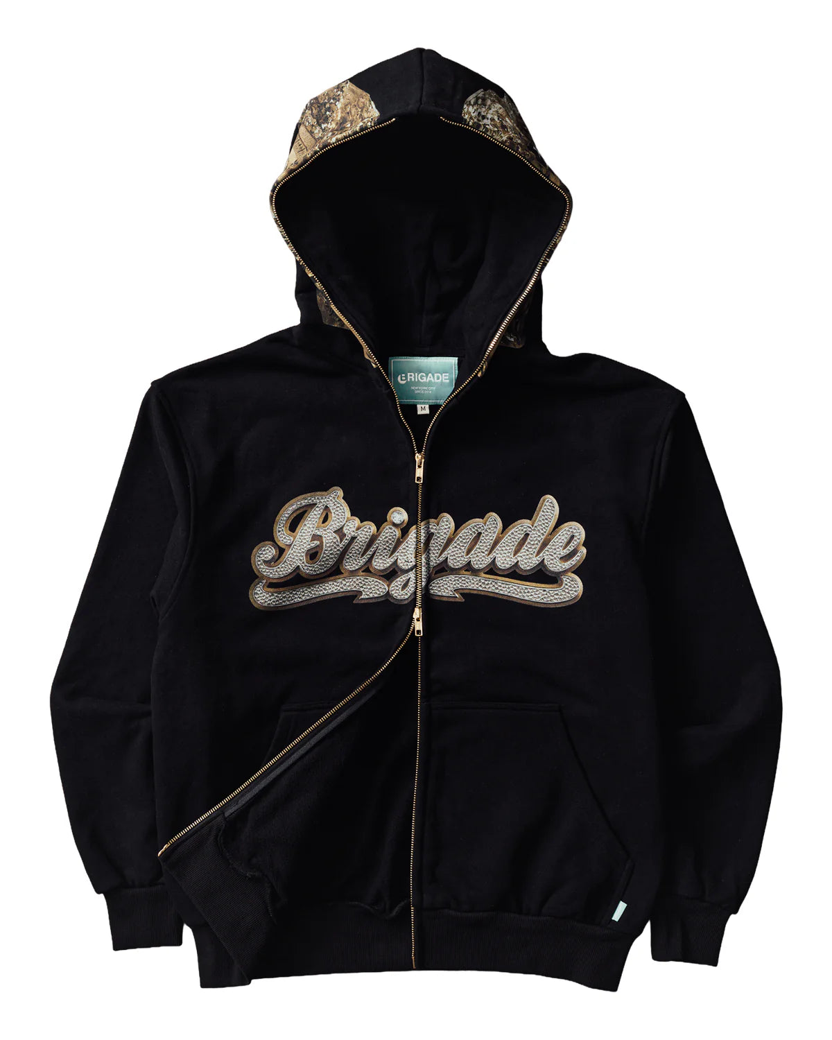 Brigade - Jesus Piece Full Zip Hoodie (Black)