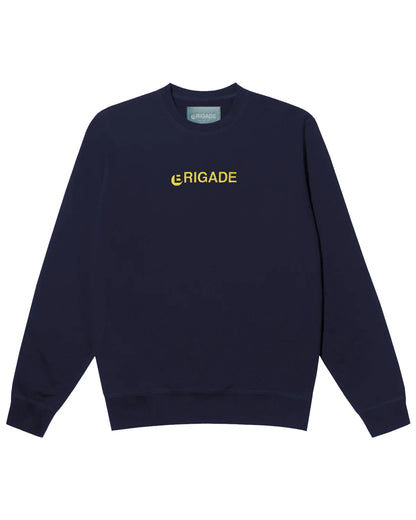 Brigade - Simple Logo Crewneck (Navy)