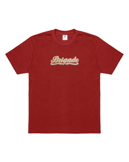 Brigade - Bussdown Name Plate T-Shirt (Red)