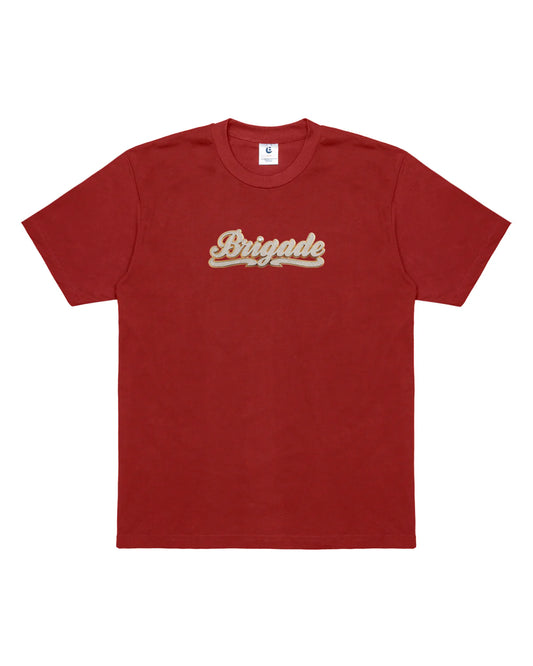 Brigade - Bussdown Name Plate T-Shirt (Red)