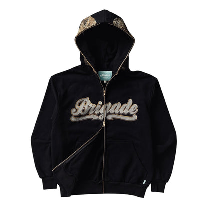 Brigade - Jesus Piece Full Zip Hoodie (Black)