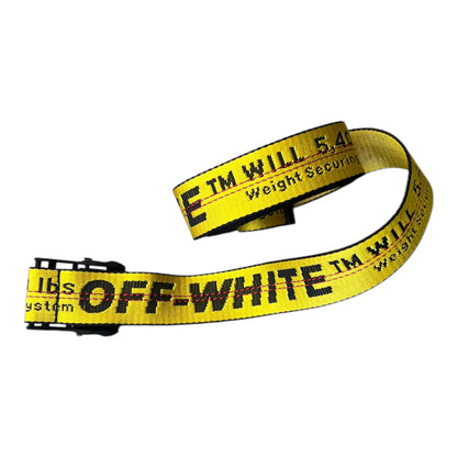 Off White Industrial Belt