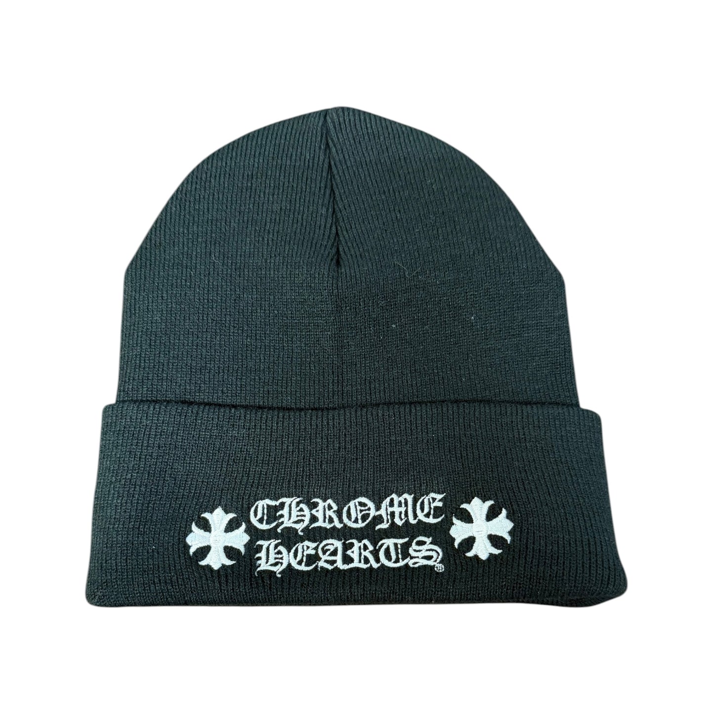 Chrome Hearts Watch Cap Stacked Spell Out