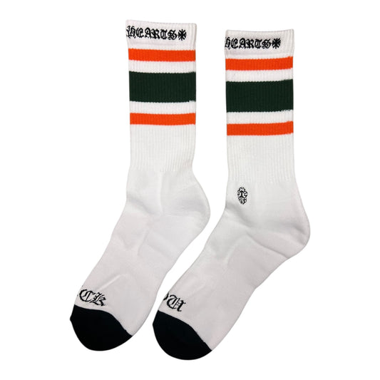 Chrome Hearts Fuck You Sport Socks Orange/Green
