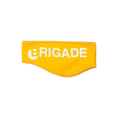 Brigade - Simple Logo Fleece Headband (Yellow)