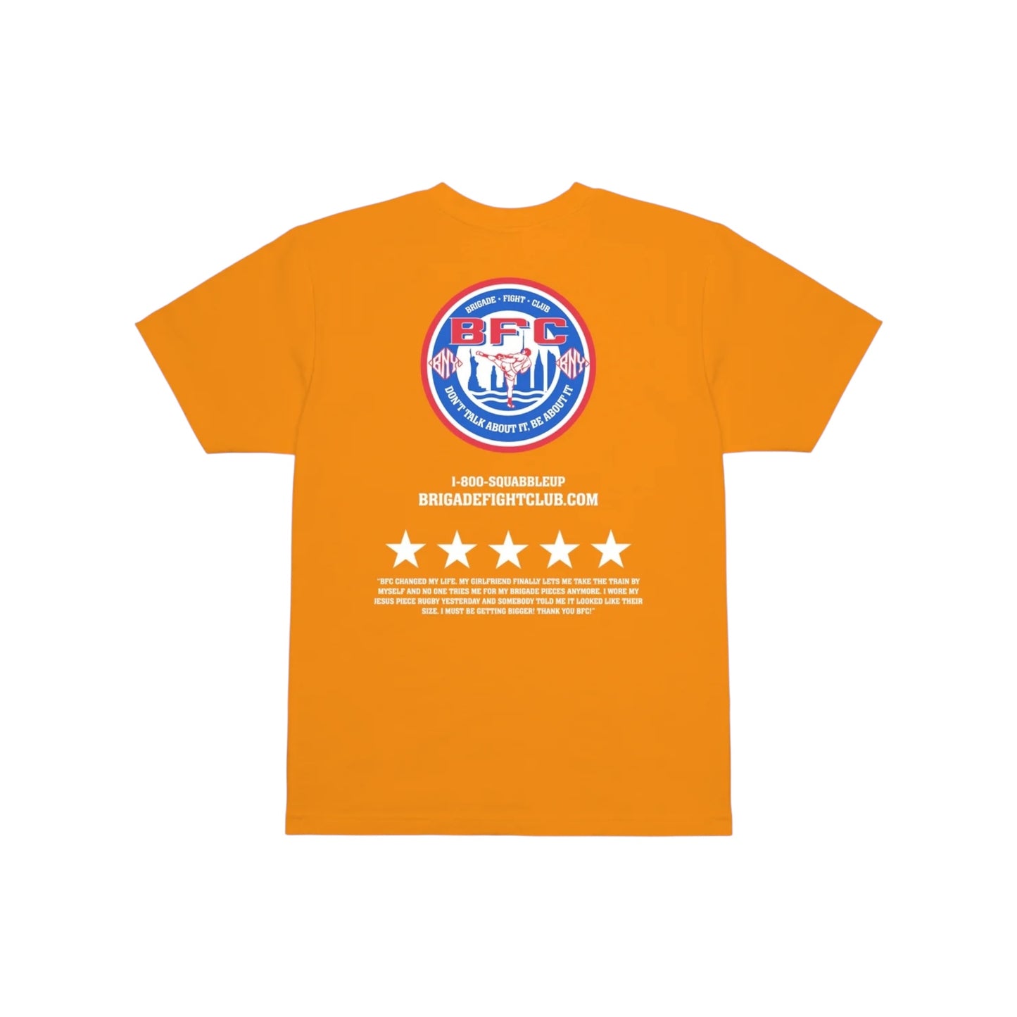 Brigade - Fight Club T-Shirt (Orange)