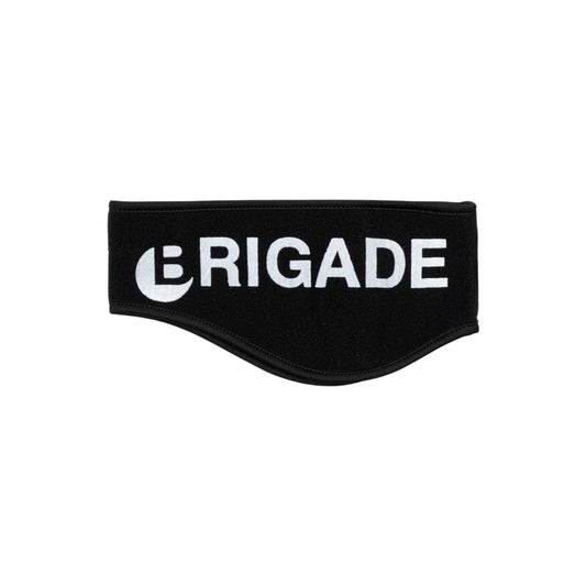 Brigade - Simple Logo Fleece Headband (Black)