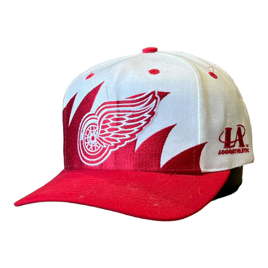 Vintage NHL Logo Athletic Detroit Red Wings Sharktooth
