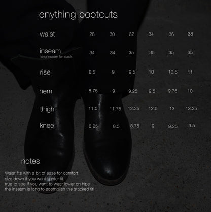 eforenything - Bootcuts (Black)