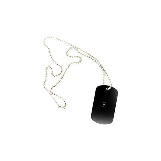 eforenything - E Dog Tag (Black)