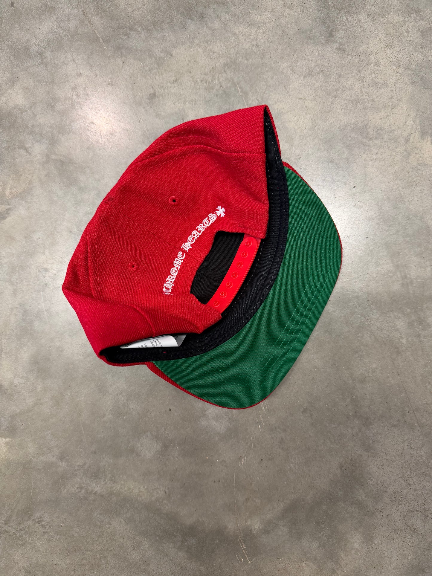 Chrome Hearts Baseball Snapback Hat - Red