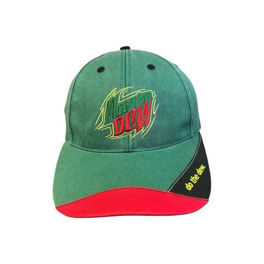 Y2K Mountain Dew Do The Dew Dad Hat
