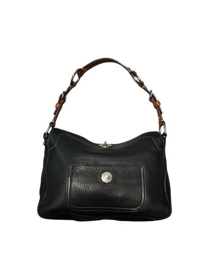 2006 Coach 8A38 Chelsea Pebbled Leather Turnlock Hobo Shoulder Handbag