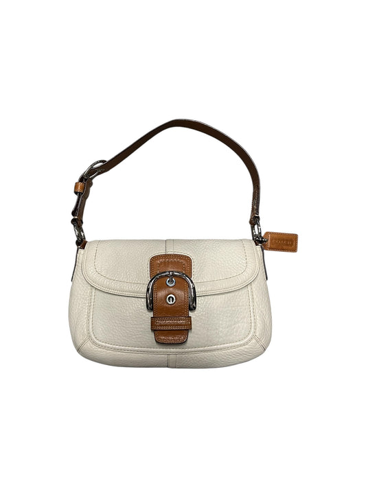 2008 Coach F13105 Hampton Soho Satchel In Ivory