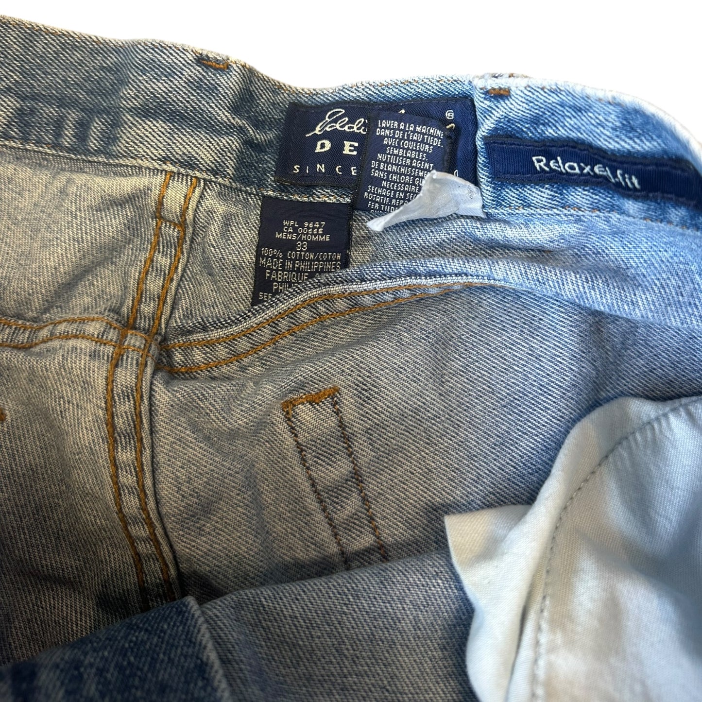 Y2K Eddie Bauer Relaxed Fit Lightwash Jorts