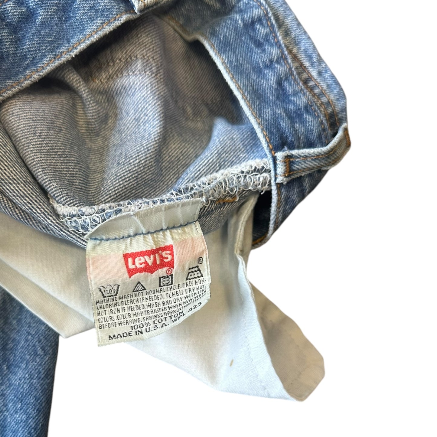 Vintage Levi’s 501XX Medium Wash Straight Leg Jeans