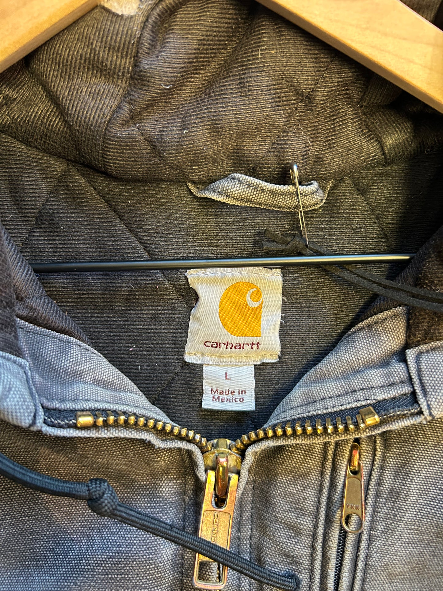 Carhartt Faded Black Extra Zipper Active Jacket