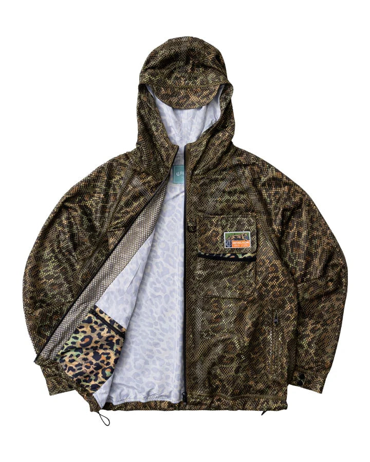 Brigade - Leopard Safari Jacket (Olive)