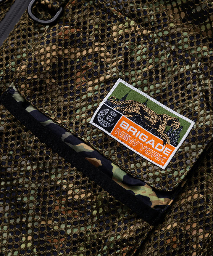 Brigade - Leopard Safari Jacket (Olive)