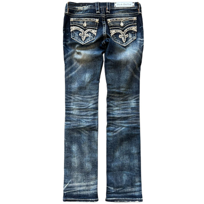 Woman’s Rock Revivals Ruella Straight Leg Jeans