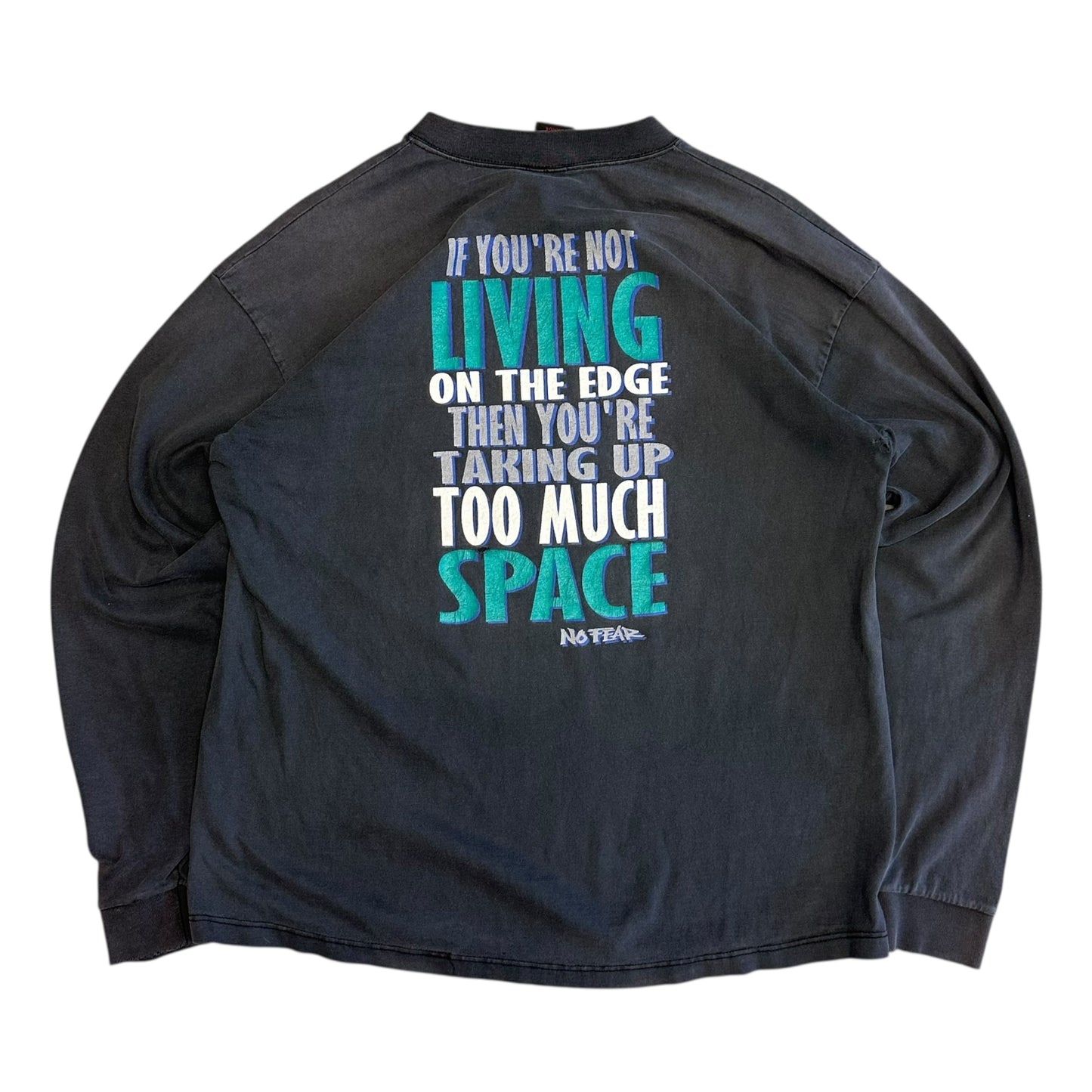 Vintage No Fear ‘Livin On The Edge’ LS Tee