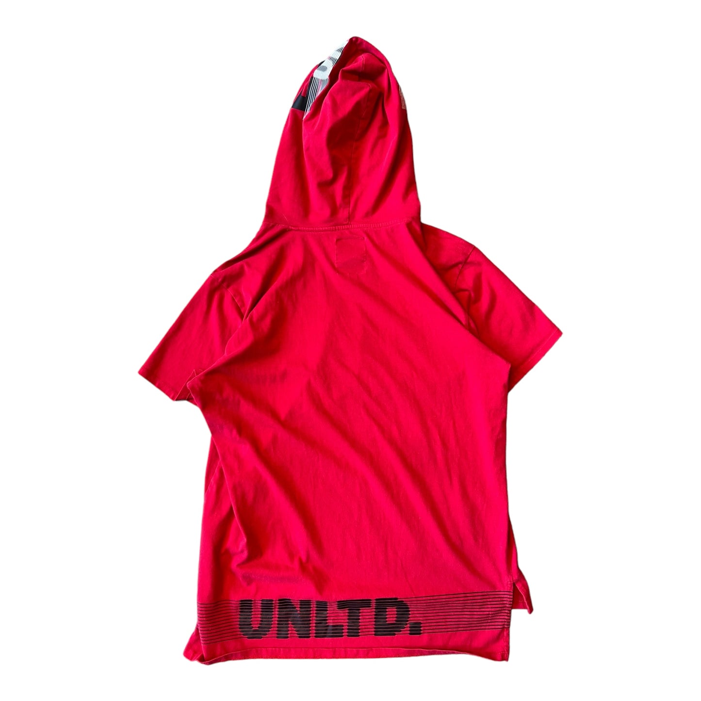 Y2K Ecko Triple Striped Logo Hooded Tee