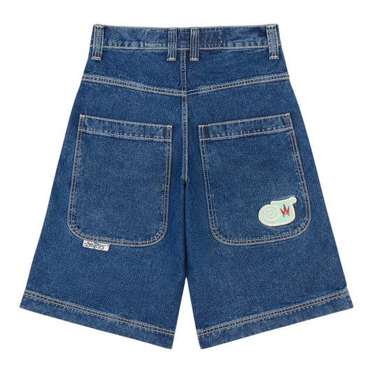 JNCO - Twin Cannon Shorts 14" (Dark Stone)