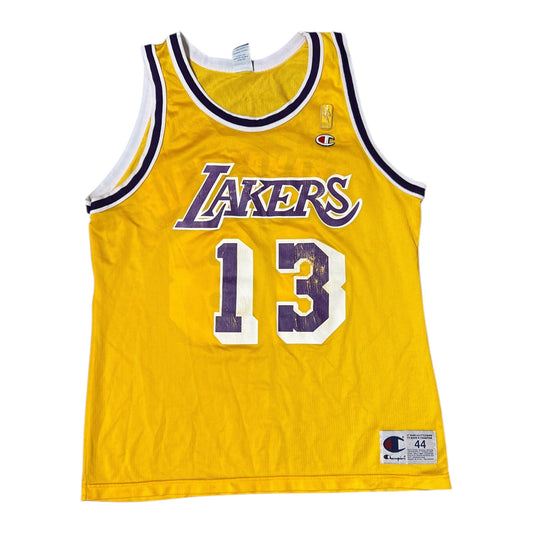 Vintage Champion Los Angeles Lakers Wilt Chamberlain #13 Jersey