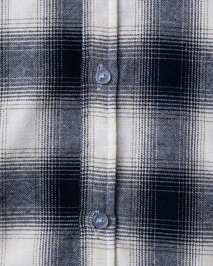 Brigade - Velodrome Short Sleeve Button Down (Blue)